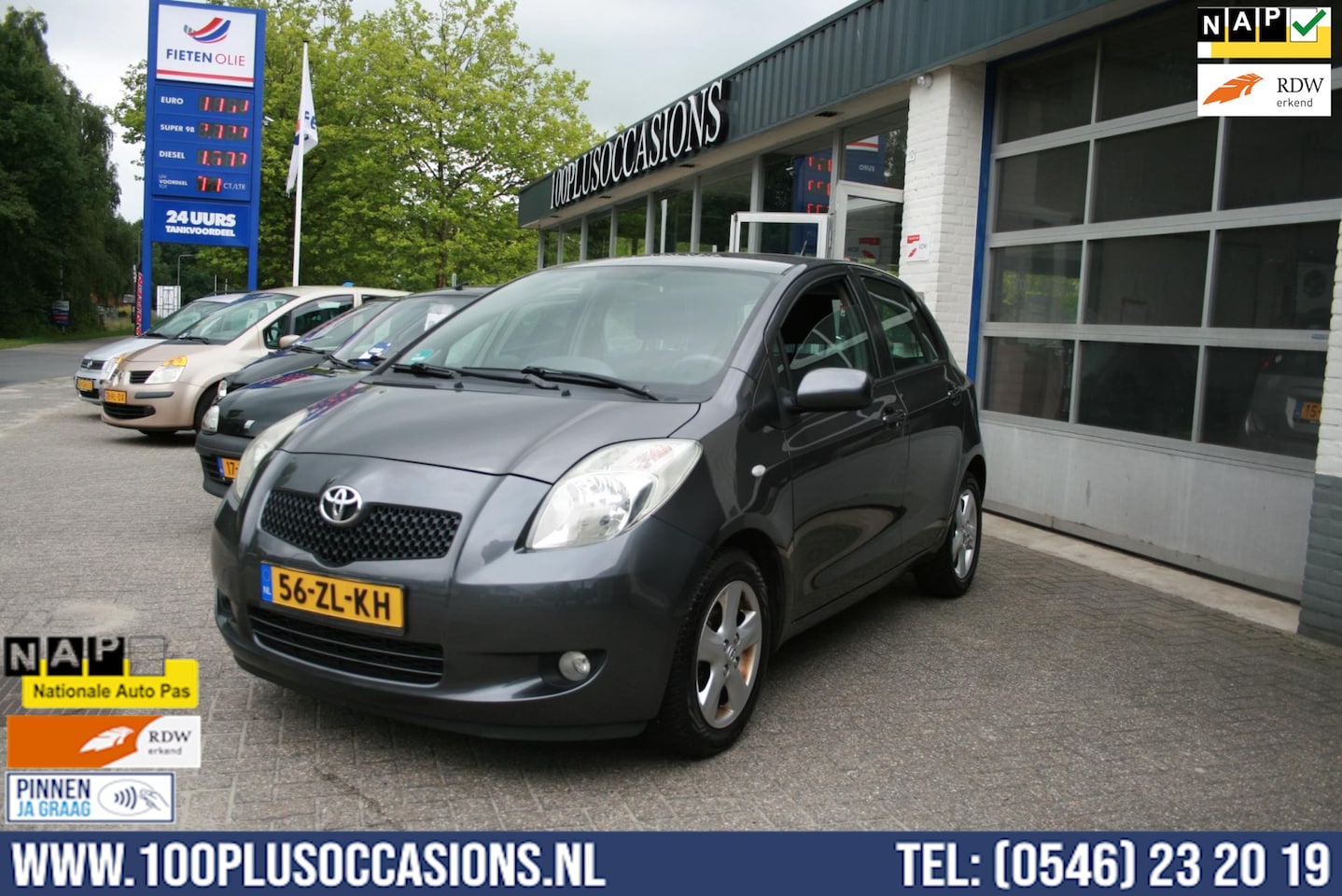 Toyota Yaris - 1.3 VVTi Luna. 5 deurs. Perfect rijdende Yaris. Nieuwe apk - AutoWereld.nl