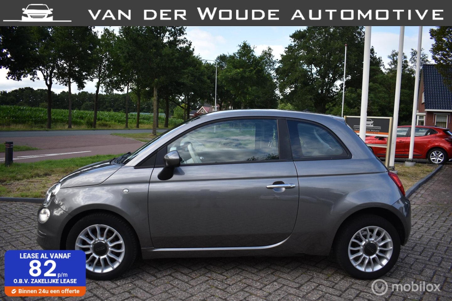 Fiat 500 - 0.9 TwinAir Turbo Popstar 2017|Airco|Lm wielen|LED - AutoWereld.nl