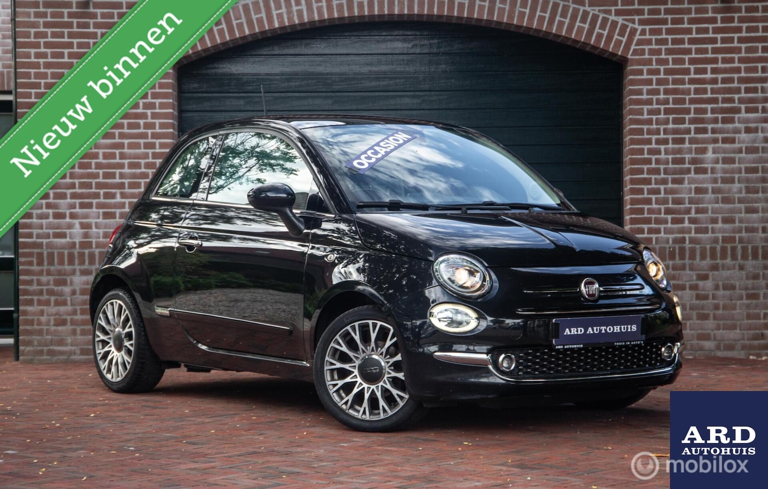 Fiat 500 - 1.2 Lounge|Pano|Parkeersens.|Blueth.|Goed onderh.| - AutoWereld.nl