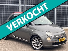 Fiat 500 C - 0.9 TwinAir Lounge Cabrio leder