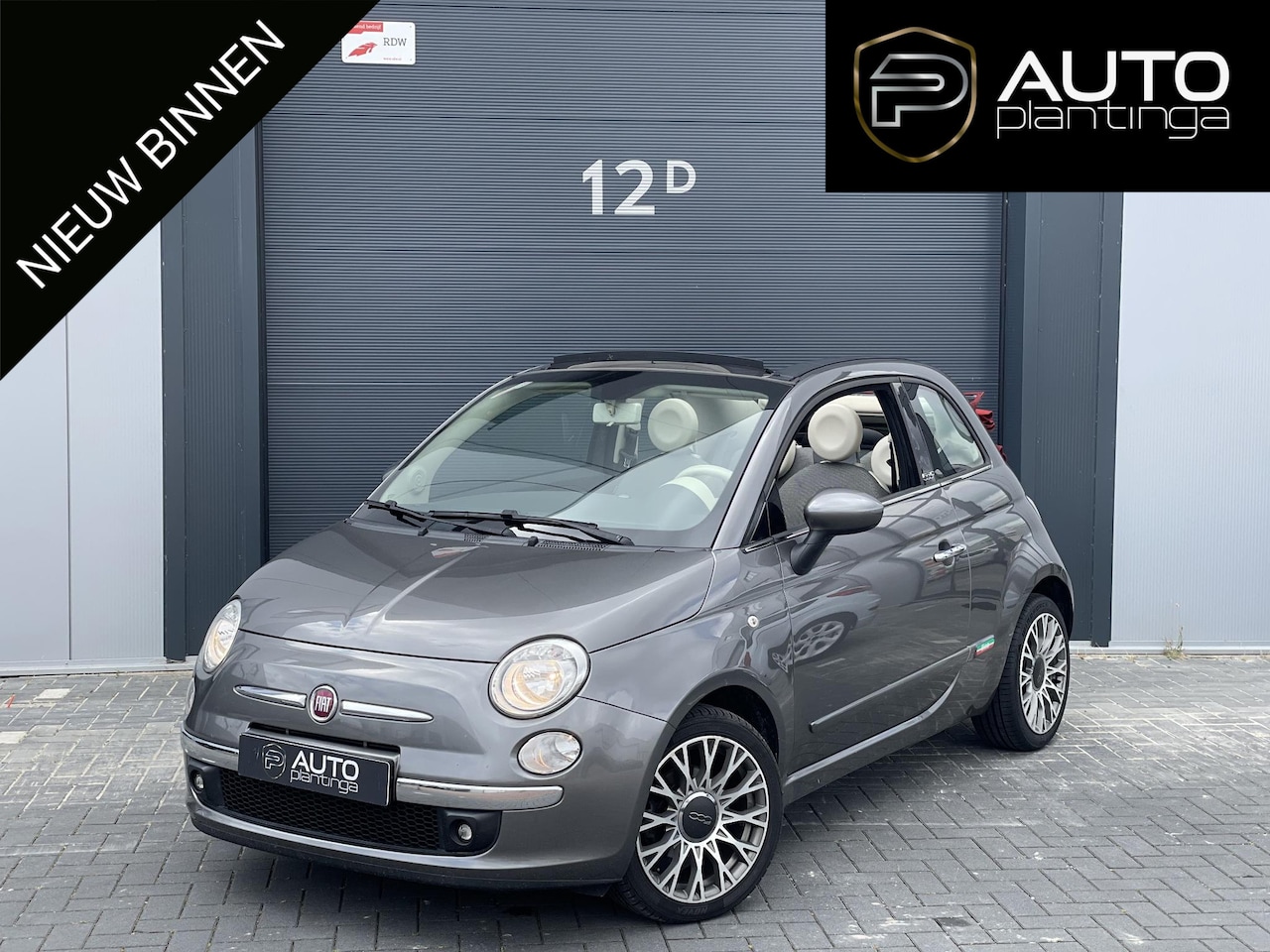 Fiat 500 C - 0.9 TwinAir Rock Millionaire | Cabrio | Bomvol opties | Airco | - AutoWereld.nl