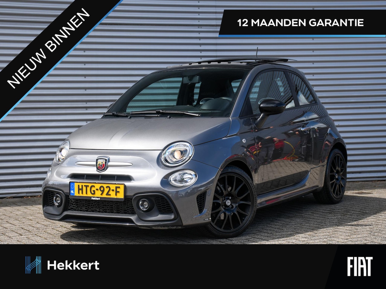 Fiat 500 Abarth - Turismo 70th Anniversary 1.4 T-Jet 165pk PISTA UITLAAT | SCHUIF-DAK | 17''LM | DAB | PDC A - AutoWereld.nl