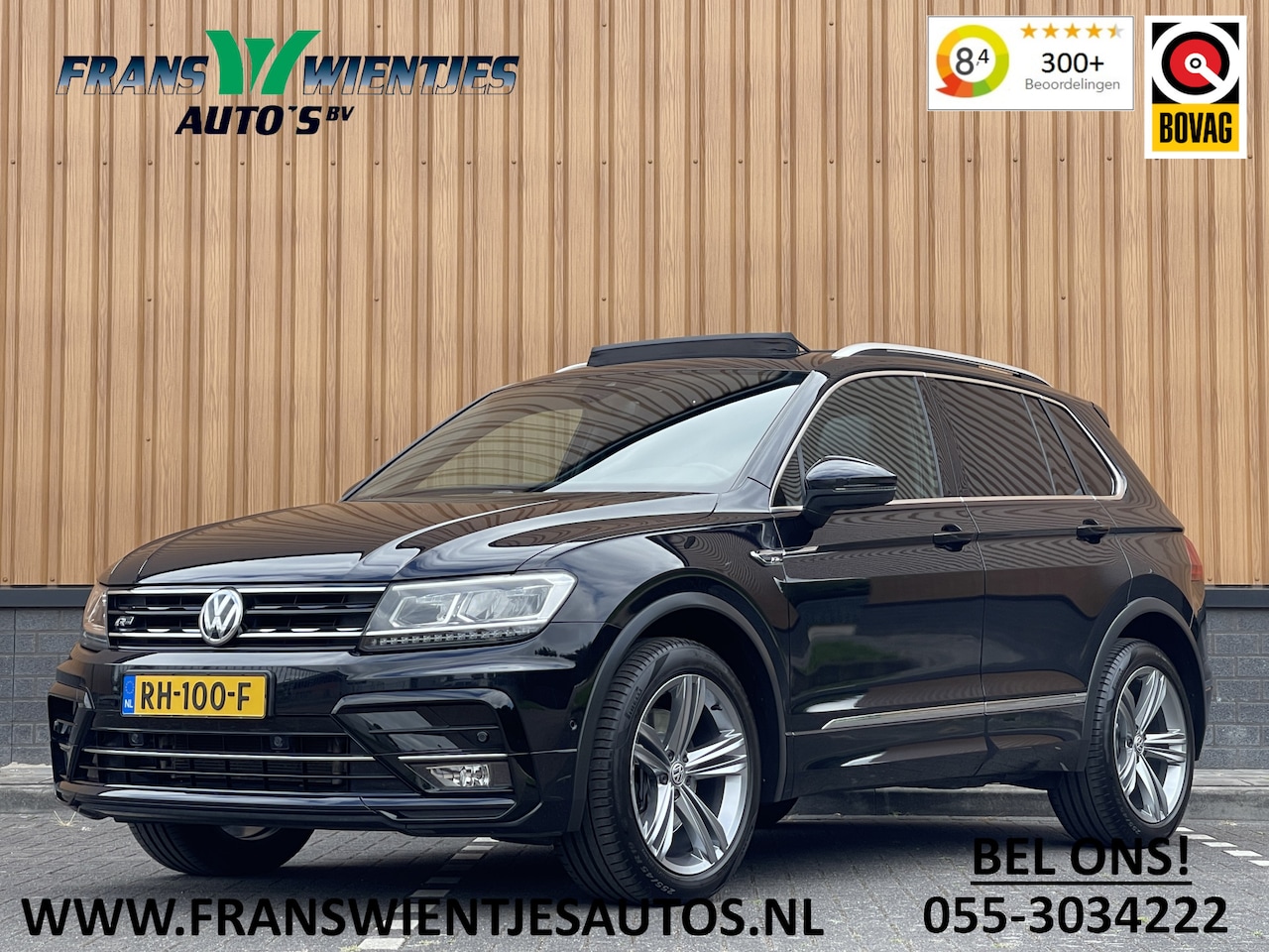 Volkswagen Tiguan - 2.0 TSI 4Motion R-line | 220 PK! | Apple Carplay | Android Auto | Panoramadak | Digitaal D - AutoWereld.nl