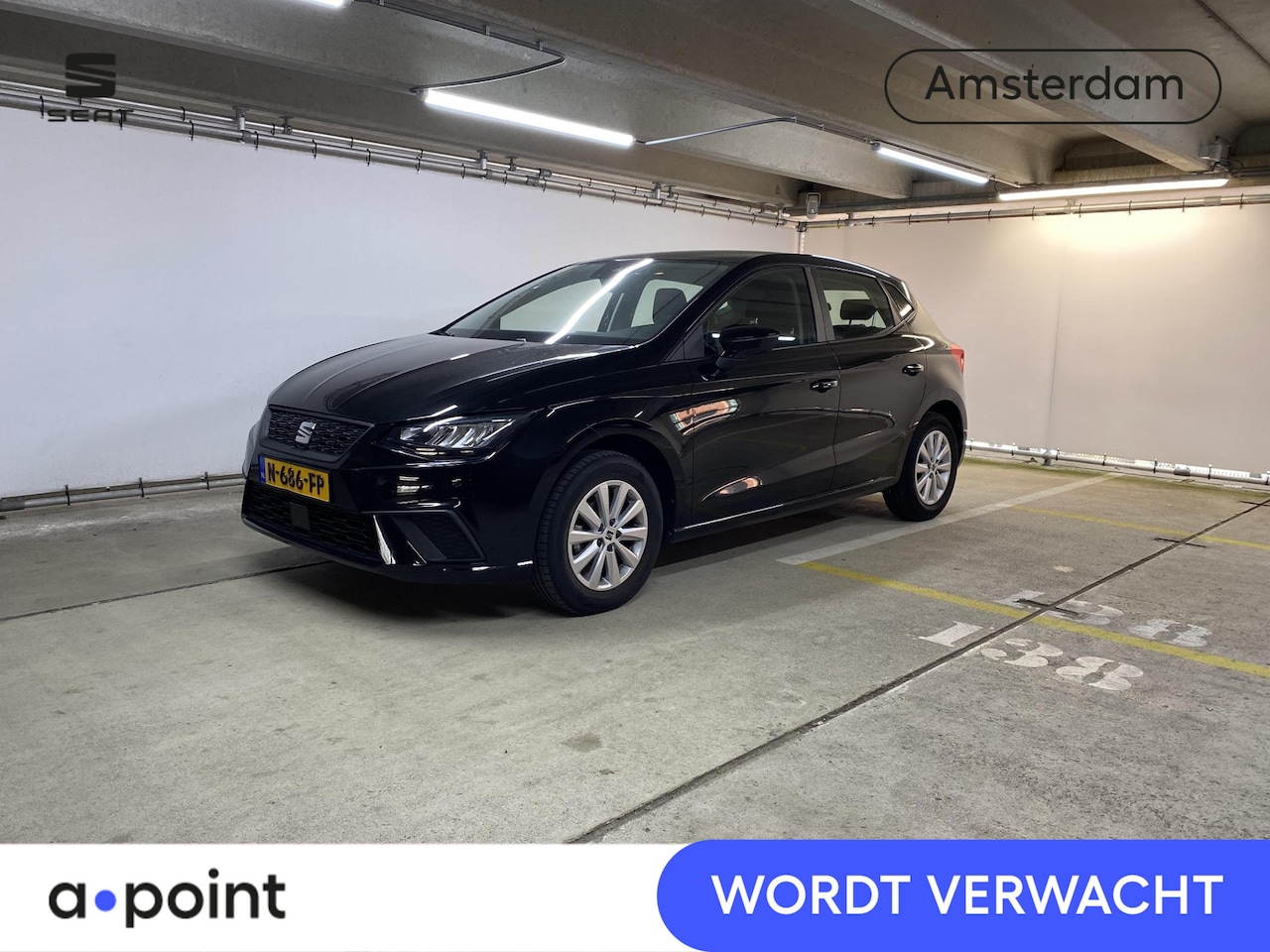 SEAT Ibiza - 1.0 EcoTSI Style 95 pk | Navigatie via App | Parkeersensoren achter | Autom. airco | Apple - AutoWereld.nl