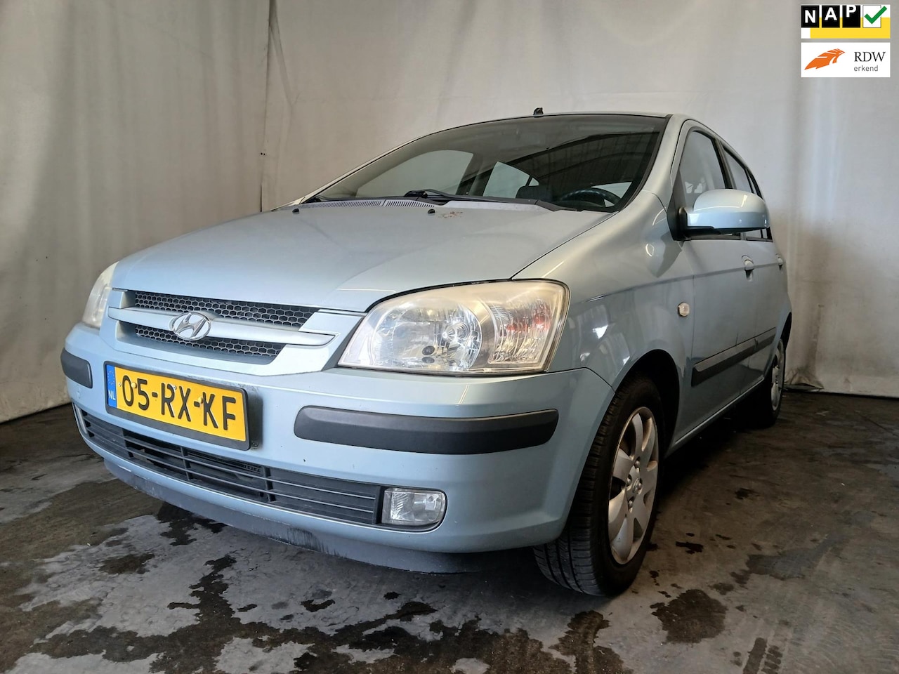 Hyundai Getz - 1.3i Dynamic Sky - Airco - Schade - AutoWereld.nl