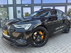Audi e-tron Sportback - 50 quattro 3xS-line, B&O, Pano, leer, 360cam, Sfeer verlichting, Black edition, Incl BTW