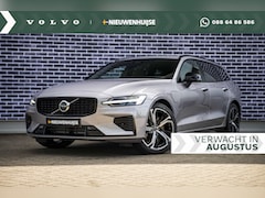 Volvo V60 - 2.0 T6 Plug-in hybrid AWD Plus Dark | Panoramadak | Head Up Display | Aurora Silver | Donk