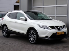 Nissan Qashqai - 1.6 Tekna|Navi|Leder|Cam|PDC|LED|Panoramadak