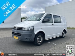 Volkswagen Transporter - 2.0 TDI L1H1 T800 Baseline DC Budgetline | € 6.950, - NETTO | 5 Persoons | Leder | Airco |