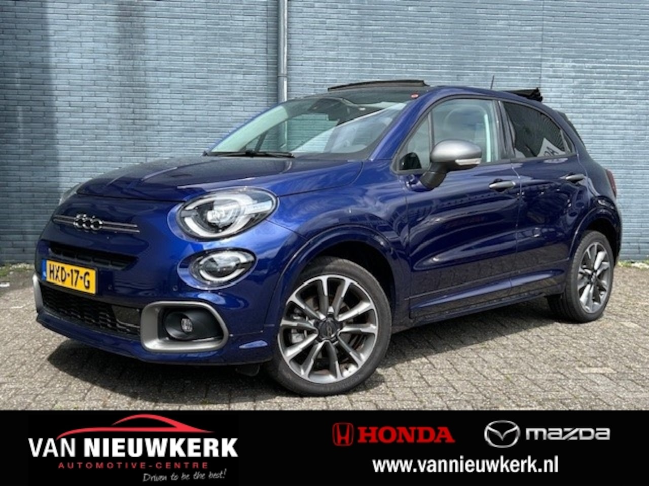 Fiat 500 X - 1.5 Hybrid 130pk Automaat Sport Cabriolet | Navi & Carplay | Blindspot | Adaptieve Cruisec - AutoWereld.nl