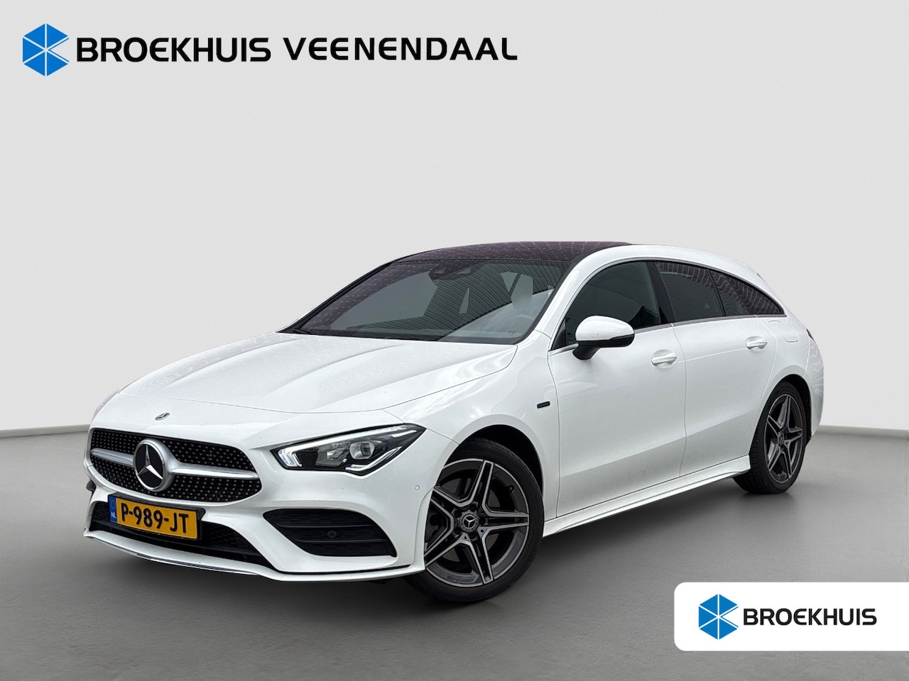 Mercedes-Benz CLA-klasse Shooting Brake - 250 e Premium AMG | Panoramadak | Trekhaak | Stoelverwarming | Navigatie - AutoWereld.nl