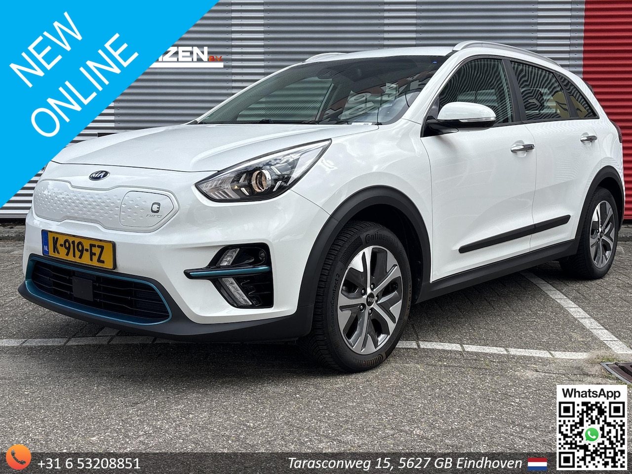Kia e-Niro - DynamicLine 64 kWh | € 12.950,- NETTO! | Leder | Climate | Cruise | Navi | Camera | Stoelv - AutoWereld.nl