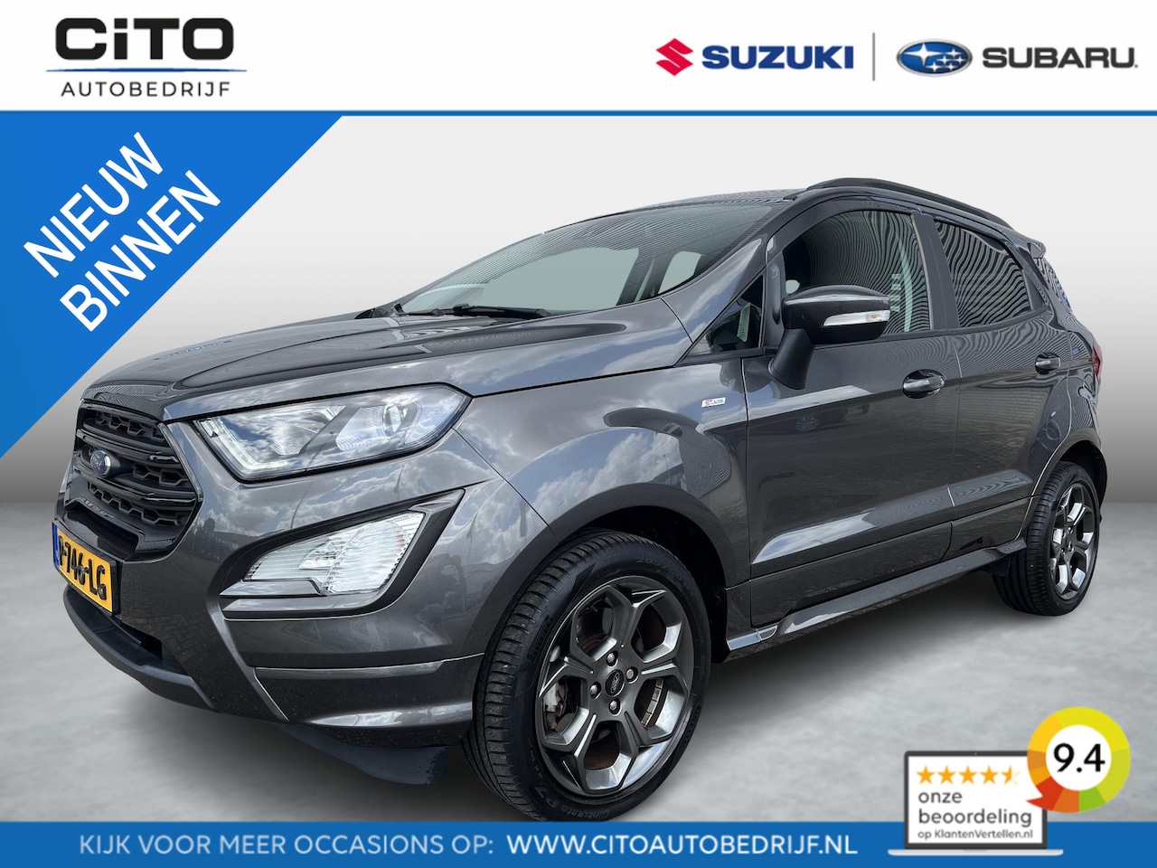 Ford EcoSport - 1.0 EcoBoost Titanium | Apple & Android Auto | Lage KM-stand | Winter-Pack & X-Pack | Rijk - AutoWereld.nl
