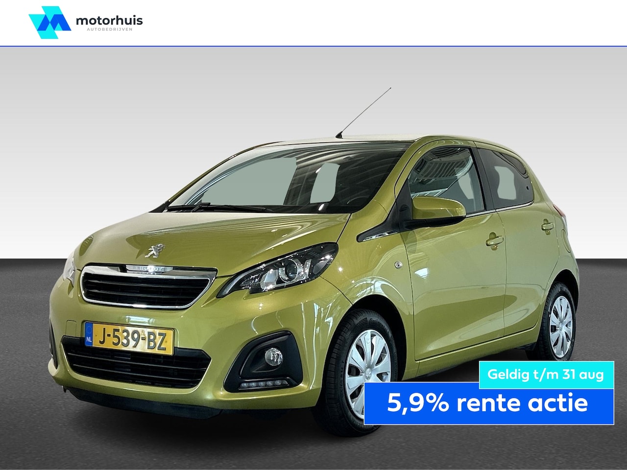 Peugeot 108 - 1.0 e-VTi 72pk 5D Active - AutoWereld.nl