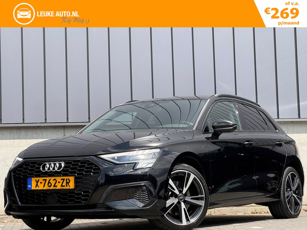 Audi A3 Sportback - 35 TFSI 150PK Automaat Black Edition Audi Sport Velgen LED Dynamisch - AutoWereld.nl