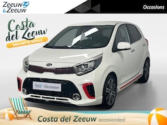 Kia Picanto - 1.0 T-GDI GT-Line NAVI AIRCO CAMERA PARKEERSENSOREN CRUISE CONTROL VERWARMDE VOERSTOELEN L