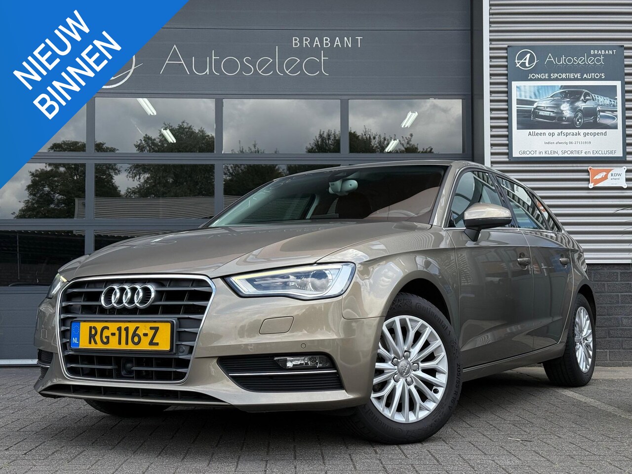 Audi A3 Sportback - 1.4 TFSI Ambition Pro Line S Automaat Navi LED - AutoWereld.nl