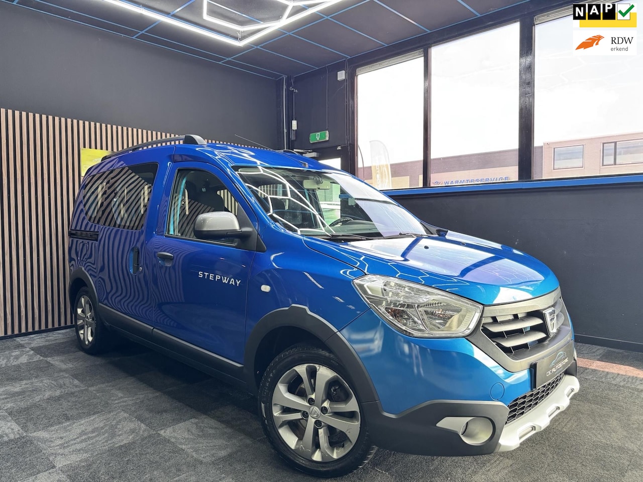 Dacia Dokker - 1.2 TCe S&S Stepway 1e Eig navi Cruise Airco Trekhaak pdc In perfecte staat!!! - AutoWereld.nl
