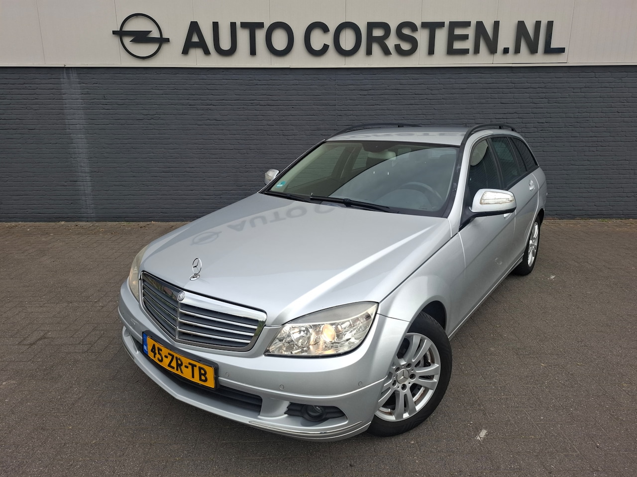 Mercedes-Benz C-klasse Estate - 180 Kompressor Navi Ecc Cruise Control Trekhaak Pdc v+a Regen/Lichtsensor Bluetooth Elektr - AutoWereld.nl