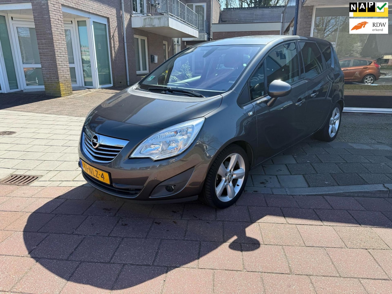 Opel Meriva - 1.4 Turbo Cosmo AIRCO EL LRAMEN LEER CRUISECONTROL 105568 KM - AutoWereld.nl