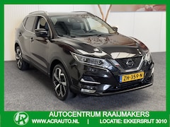 Nissan Qashqai - 1.2 TEKNA NAVIGATIE CRUISE CONTROL CLIMATE CONTROL PANORAMADAK RONDOM ZICHTCAMERA PDC ZEER