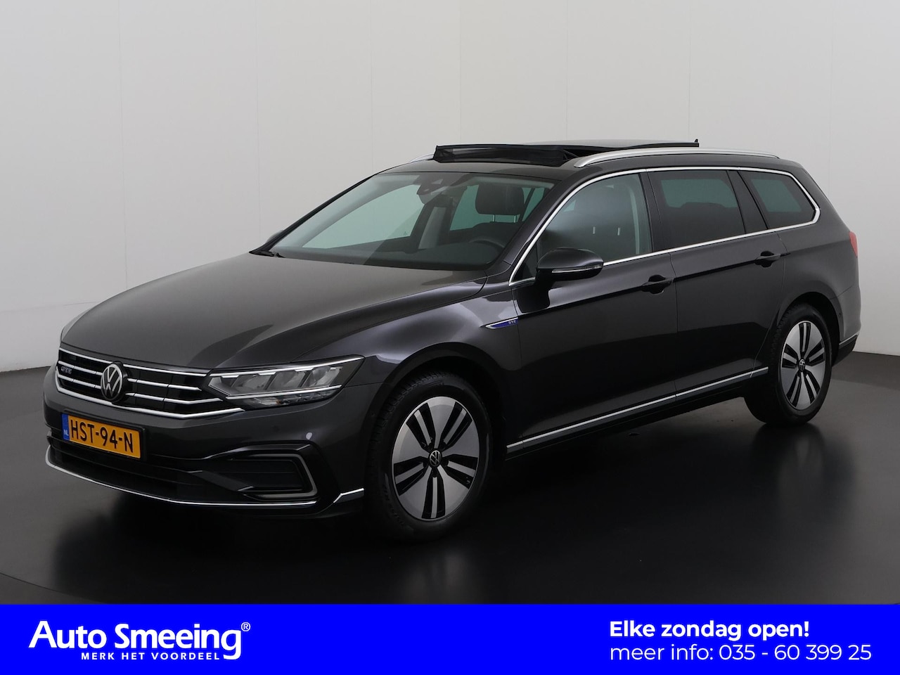 Volkswagen Passat Variant - 1.4 TSI PHEV GTE | Panoramadak | Trekhaak | Leder/Alcantara |  Memory stoel | Zondag Open! - AutoWereld.nl