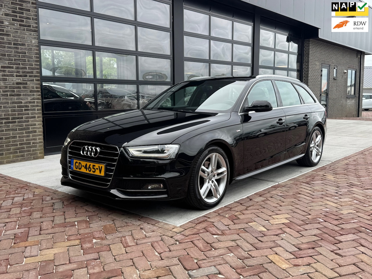 Audi A4 Avant - 1.8 TFSI S Edition | S-line | 1/2 Leer | Navi | Clima | Trekhaak | - AutoWereld.nl