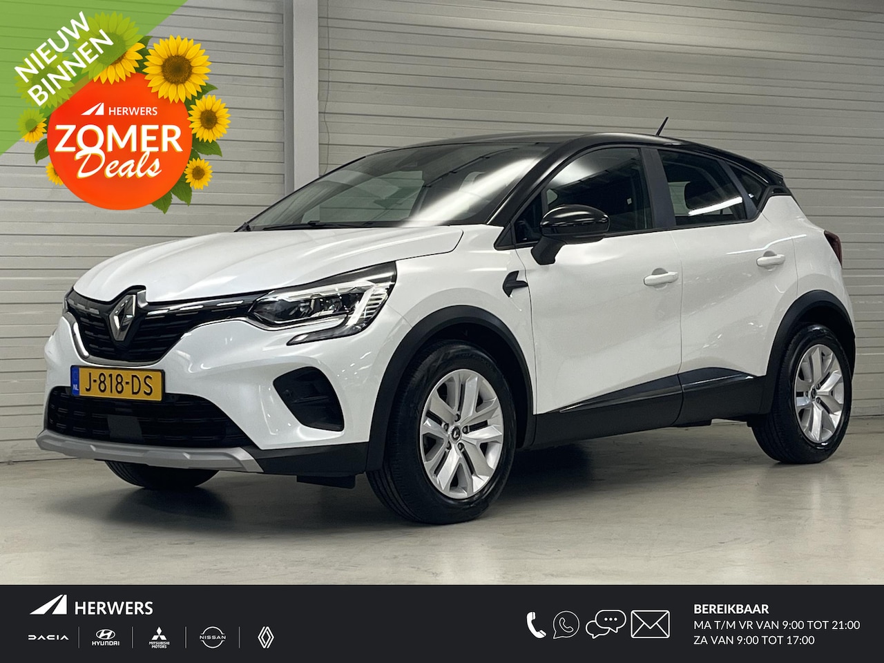 Renault Captur - 1.0 TCe 100 Zen / Eerste Eigenaar / Dealer Onderhouden / Climate Control / Apple CarPlay/A - AutoWereld.nl