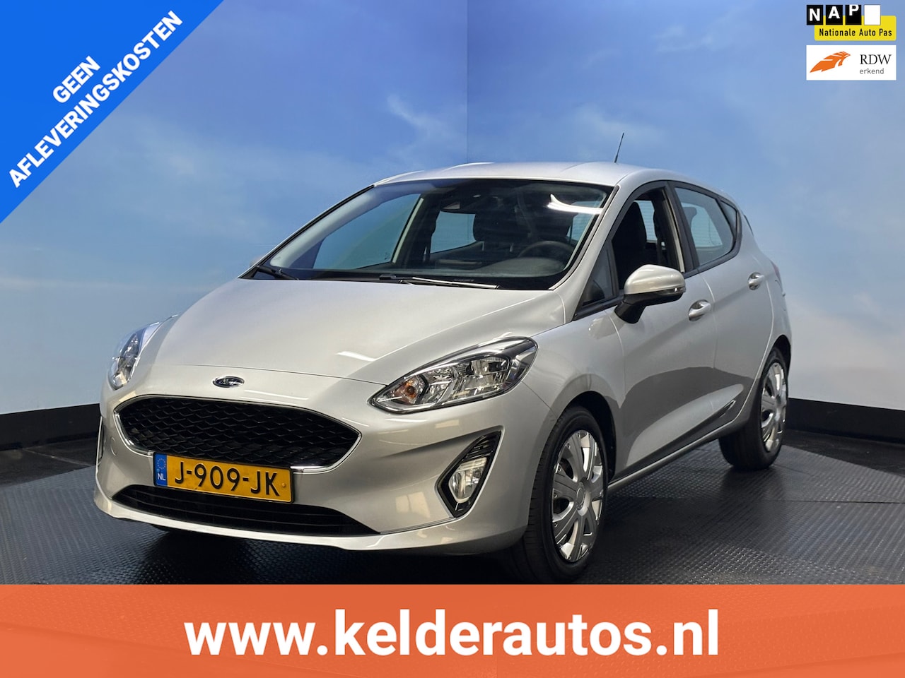Ford Fiesta - 1.0 EcoBoost Connected Airco | Navi | Cruise |DAB+ | PDC - AutoWereld.nl