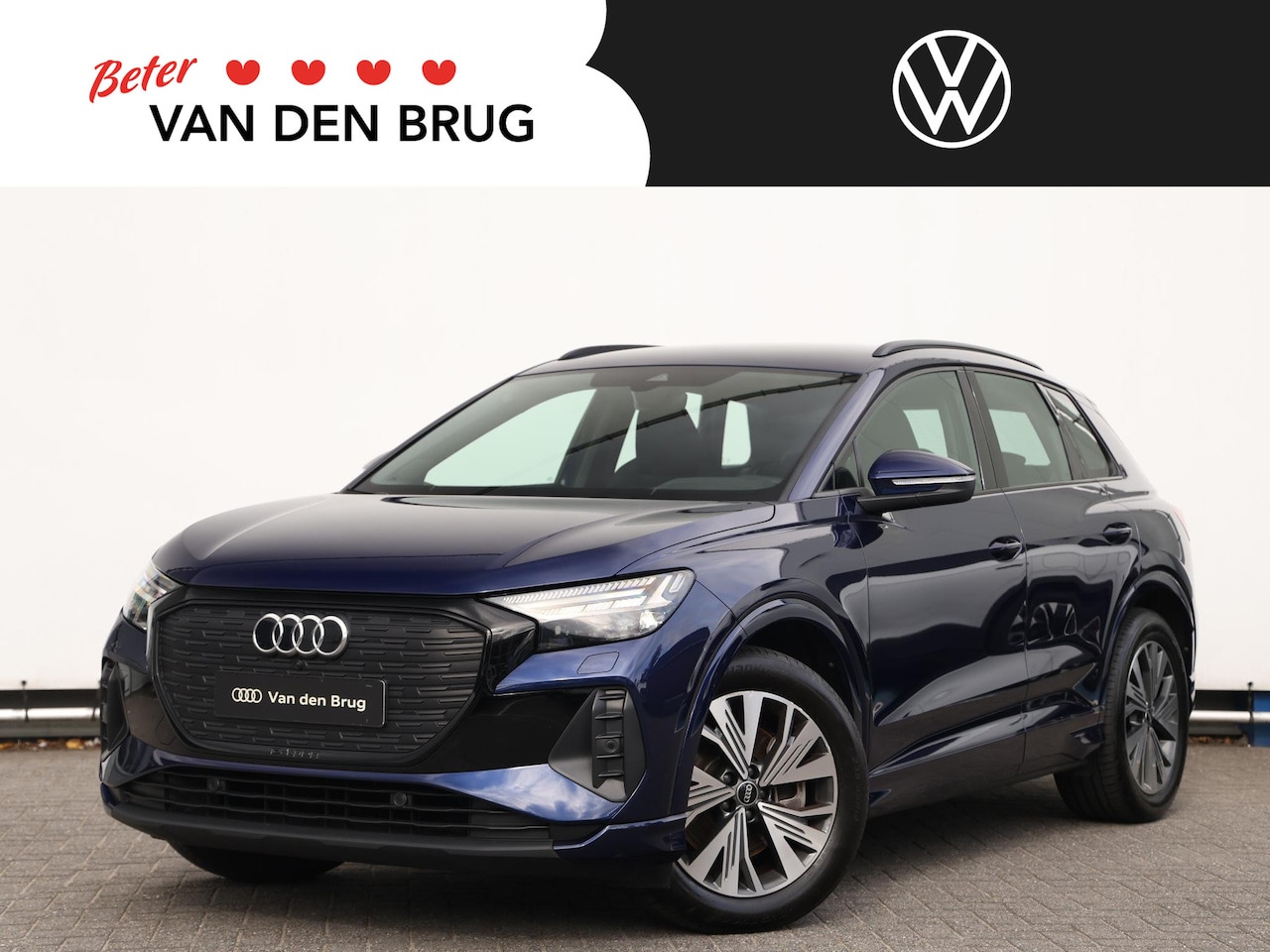 Audi Q4 e-tron - 40 Launch edition Advanced 77 kWh | Elektrisch verstl. voorstoelen + memory | Matrix LED | - AutoWereld.nl