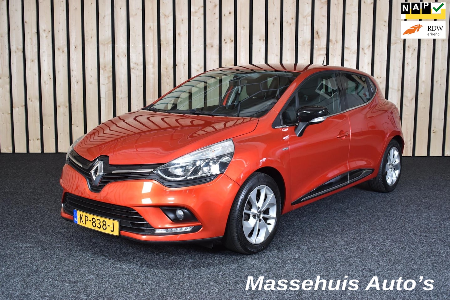 Renault Clio - 0.9 TCe Limited Navi 1e eig. LED PDC Dealerauto Nwe APK - AutoWereld.nl