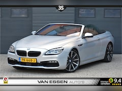 BMW 6-serie Cabrio - 650i High Executive Individual Leder 4-Wielsturing Keyless B&O Memory Stoelkoeling NL-Auto