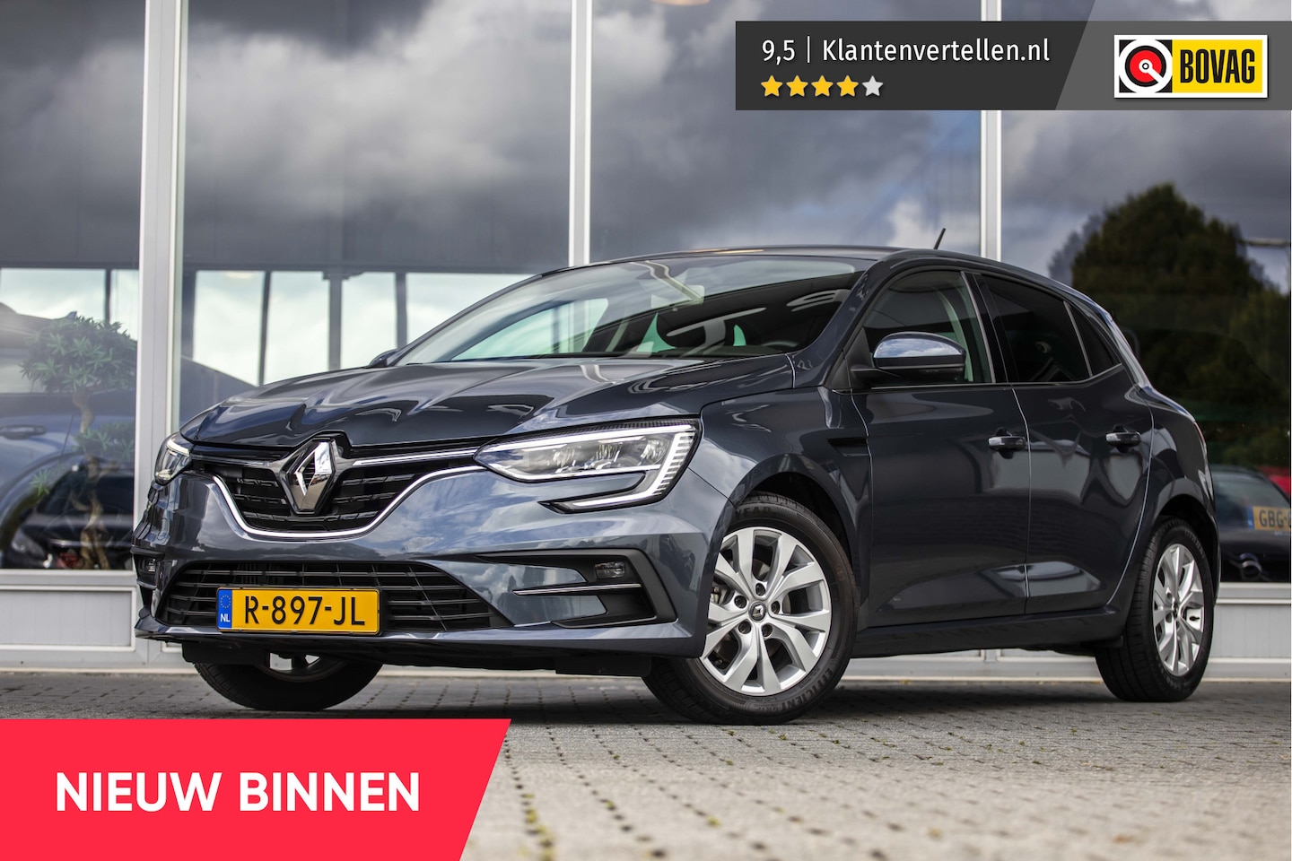 Renault Mégane - 1.0 TCe Zen | Unieke km | Parkeers. | 16'' | Climate control | - AutoWereld.nl