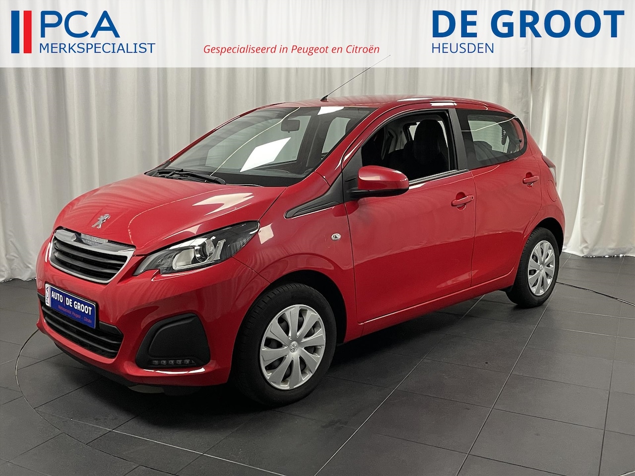 Peugeot 108 - ACTIVE 5drs 72pk Radio Bleutooth | Centr.vergr | elektr. ramen - AutoWereld.nl