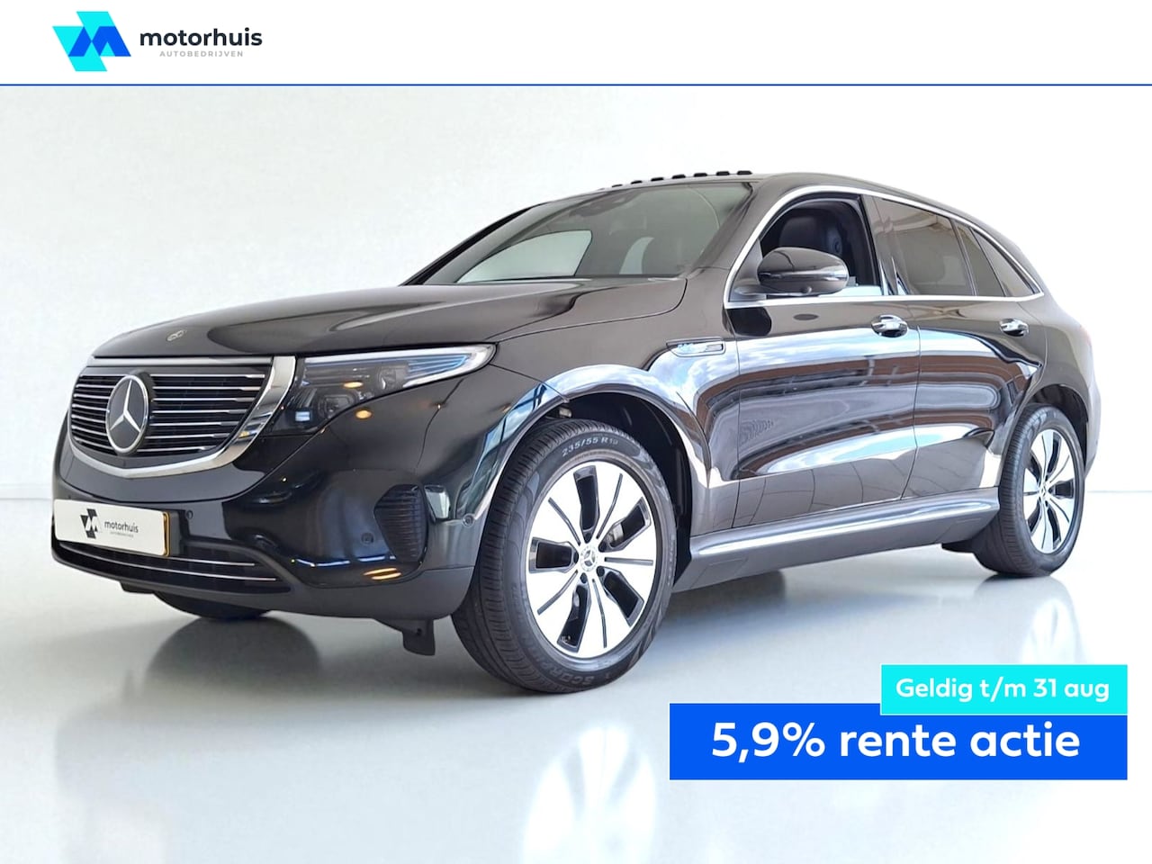 Mercedes-Benz EQC - 400 4MATIC 408pk Business Solution SOH 96% LED MEMORY PANO - AutoWereld.nl