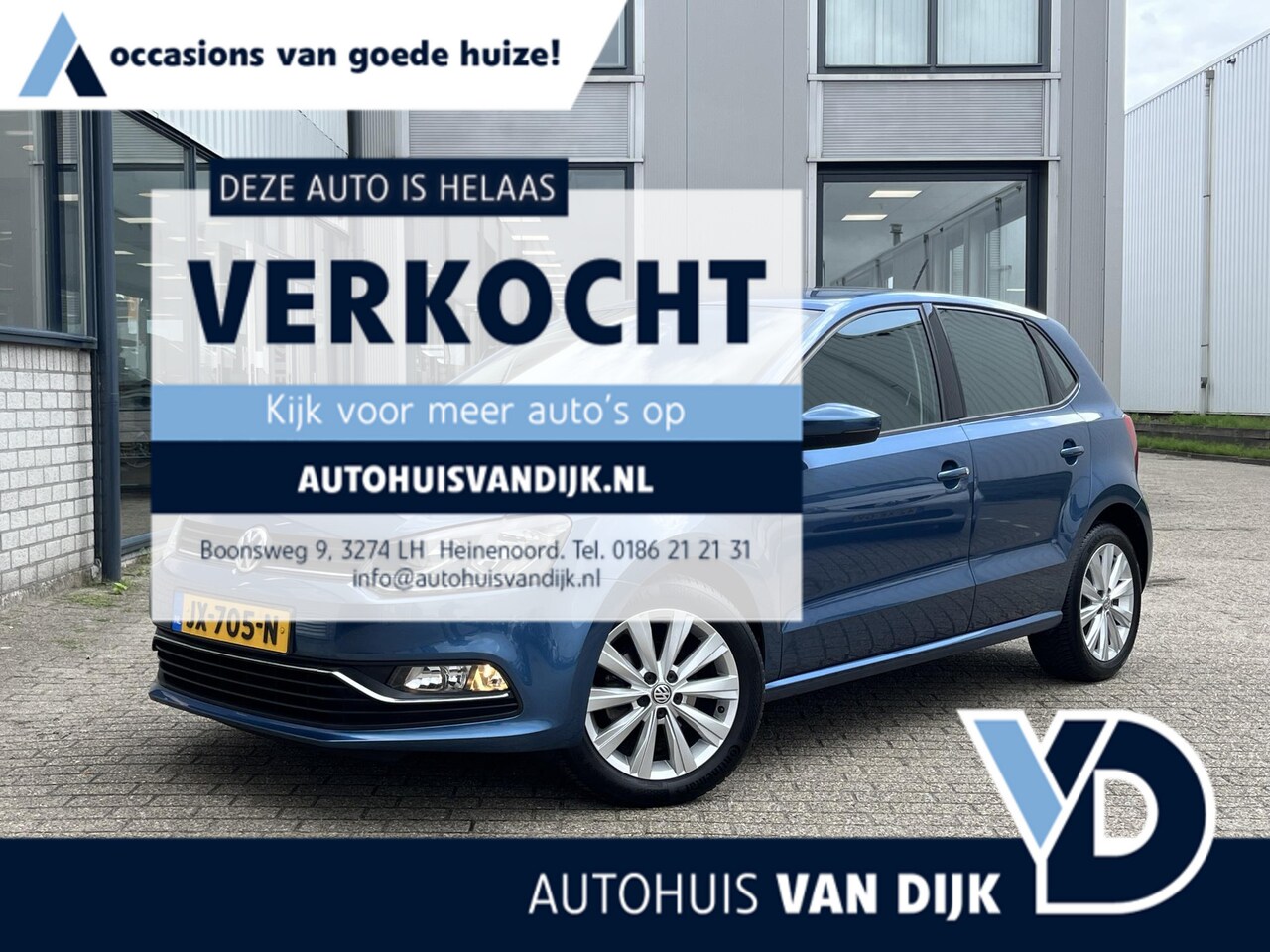 Volkswagen Polo - 1.0 Comfortline Edition | NL Auto/2e Eig./Voll.Historie/Airco/Cruise/16"/PDC/Navigatie via - AutoWereld.nl