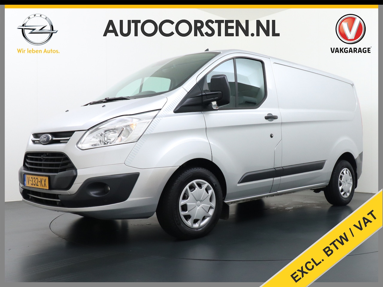 Ford Transit Custom - Automaat 290 2.0TDCI 131PK L1H1 Navi Airco Cruise Camera Trekhaak Pdc Regen-/lichtsensor E - AutoWereld.nl