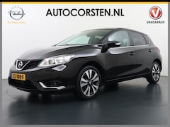 Nissan Pulsar - 1.2 DIG-T 116PK Navi Ecc Camera Cruise control Lederen/stof bekleding Keyless DAB Led Rege