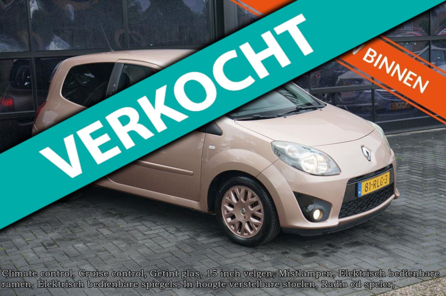 Renault Twingo - 1.2-16V Miss Sixty 1.2-16V Miss Sixty, Clima, CC, elek pakket, Leder - AutoWereld.nl