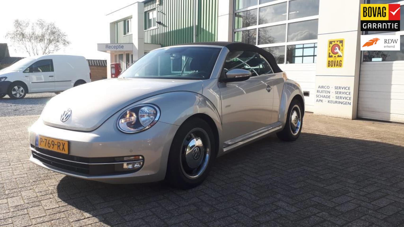 Volkswagen Beetle Cabriolet - 1.4 TSI Design 1.4 TSI Design, Automaat, Navi, cruise, Bovag-garantie - AutoWereld.nl