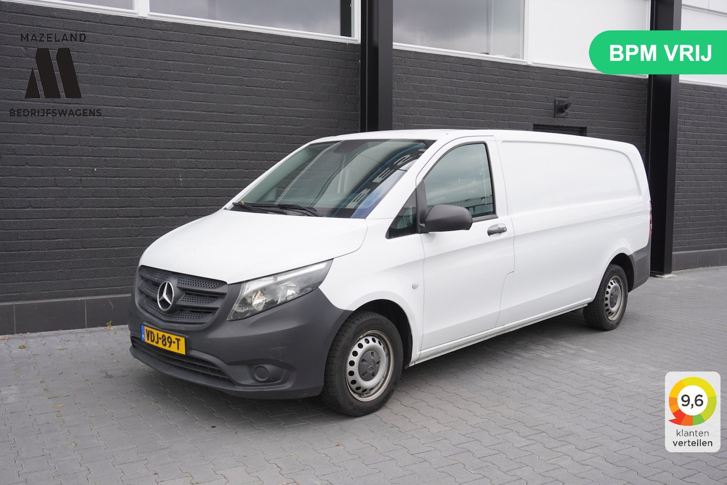 Mercedes-Benz Vito - 114 CDI Extra Lang Automaat EURO 6 - Airco - Cruise - Trekhaak - €14.900,- Excl. - AutoWereld.nl