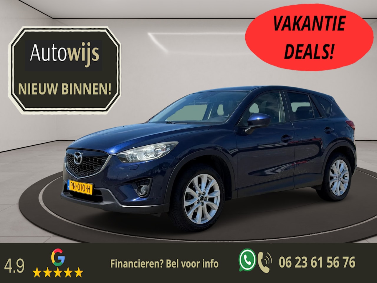 Mazda CX-5 - 2.0 GT-M 4WD|AUT|Leder|Pano|Trekhaak|Camera - AutoWereld.nl