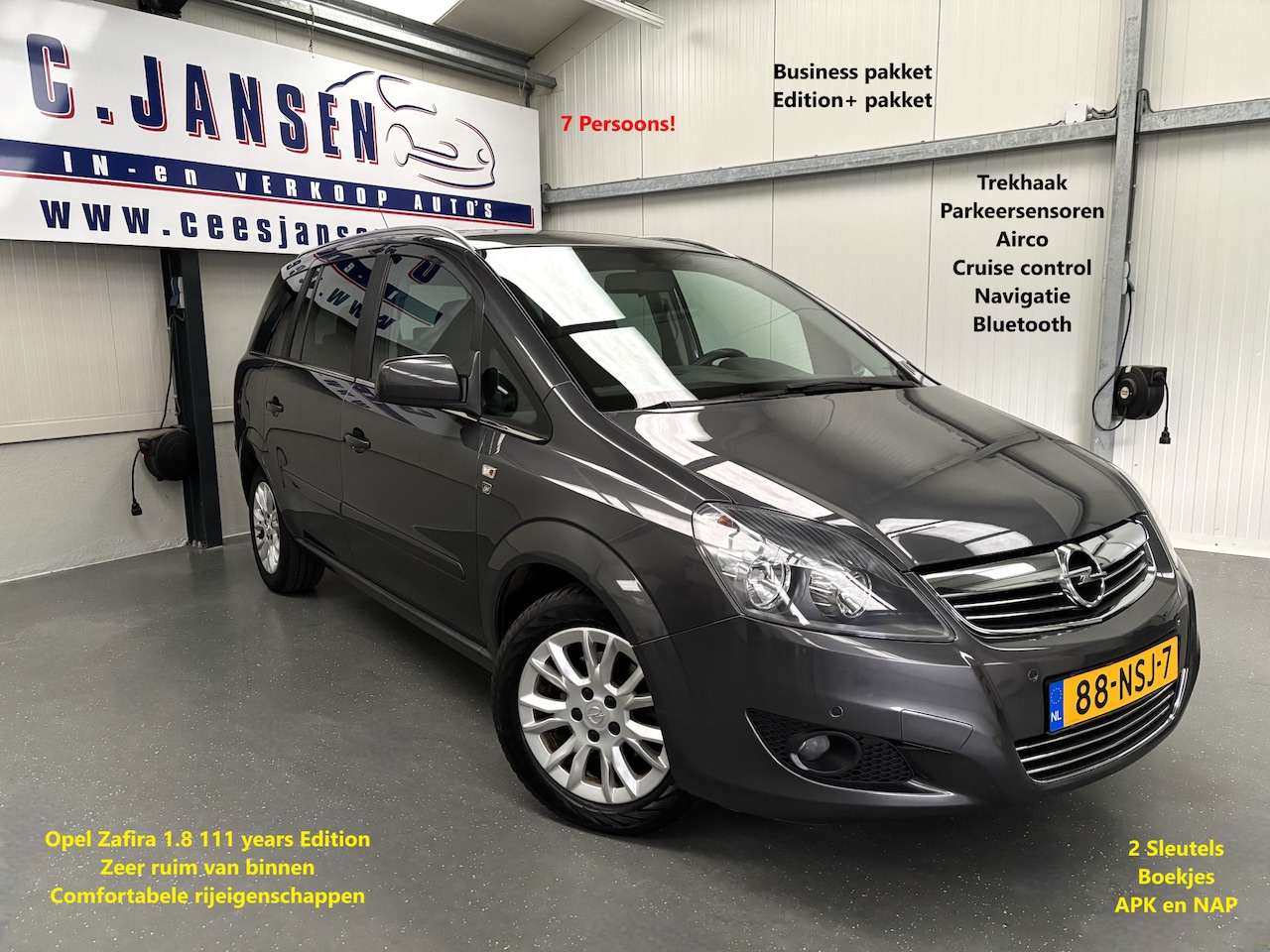 Opel Zafira - 1.8 111 years Edition + VOL OPTIES !! - AutoWereld.nl