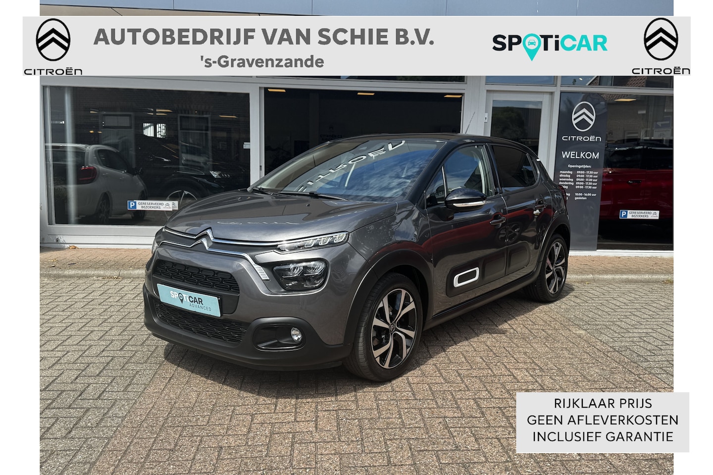 Citroën C3 - 1.2 PT 82 Shine Carplay | Nav | Camera | Houten dashboard | Lichtmetaal - AutoWereld.nl