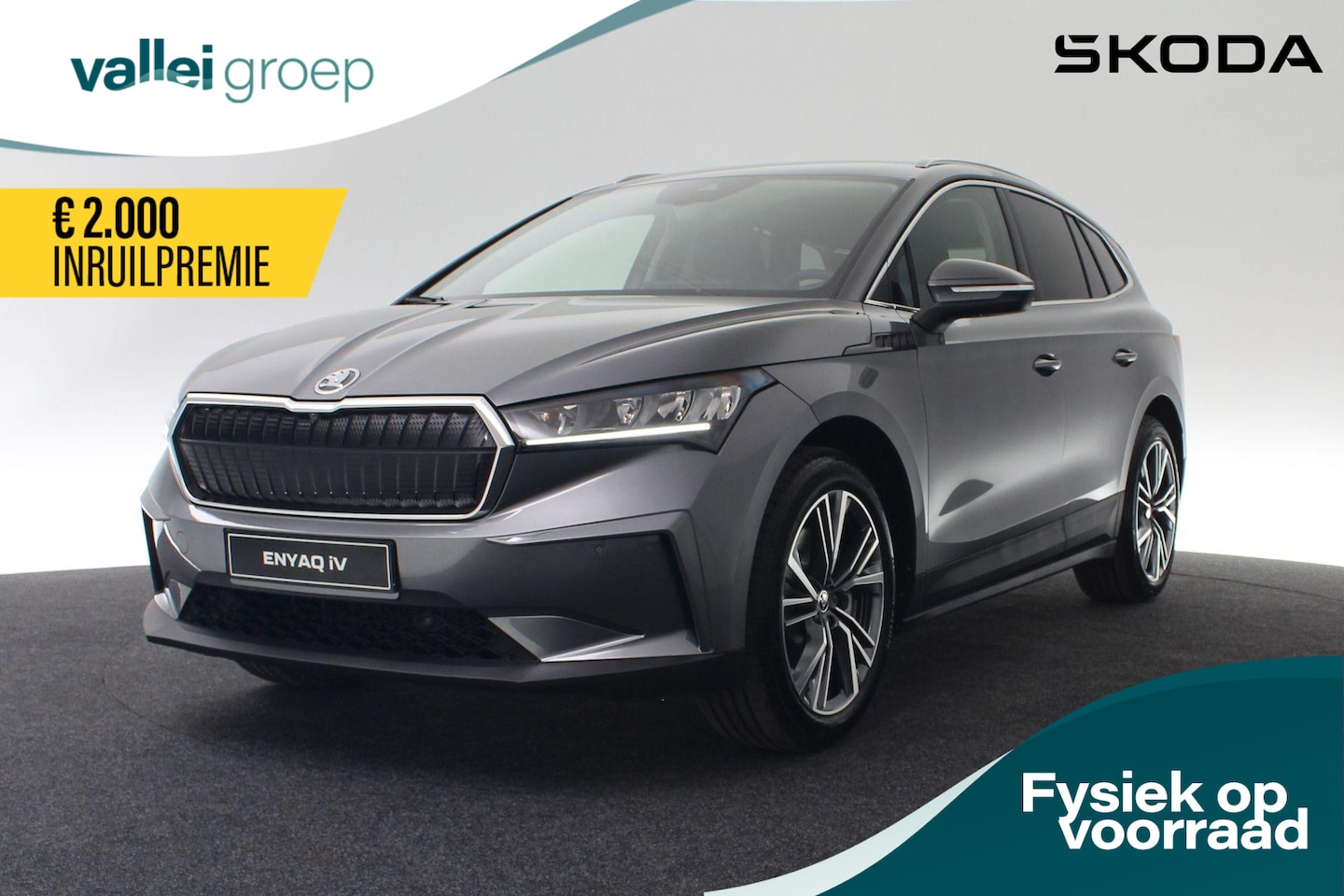 Skoda Enyaq iV - Selection 210 kW / 286 pk | Camera | LED | Trekhaak | Stoelverwarming | 19 inch - AutoWereld.nl