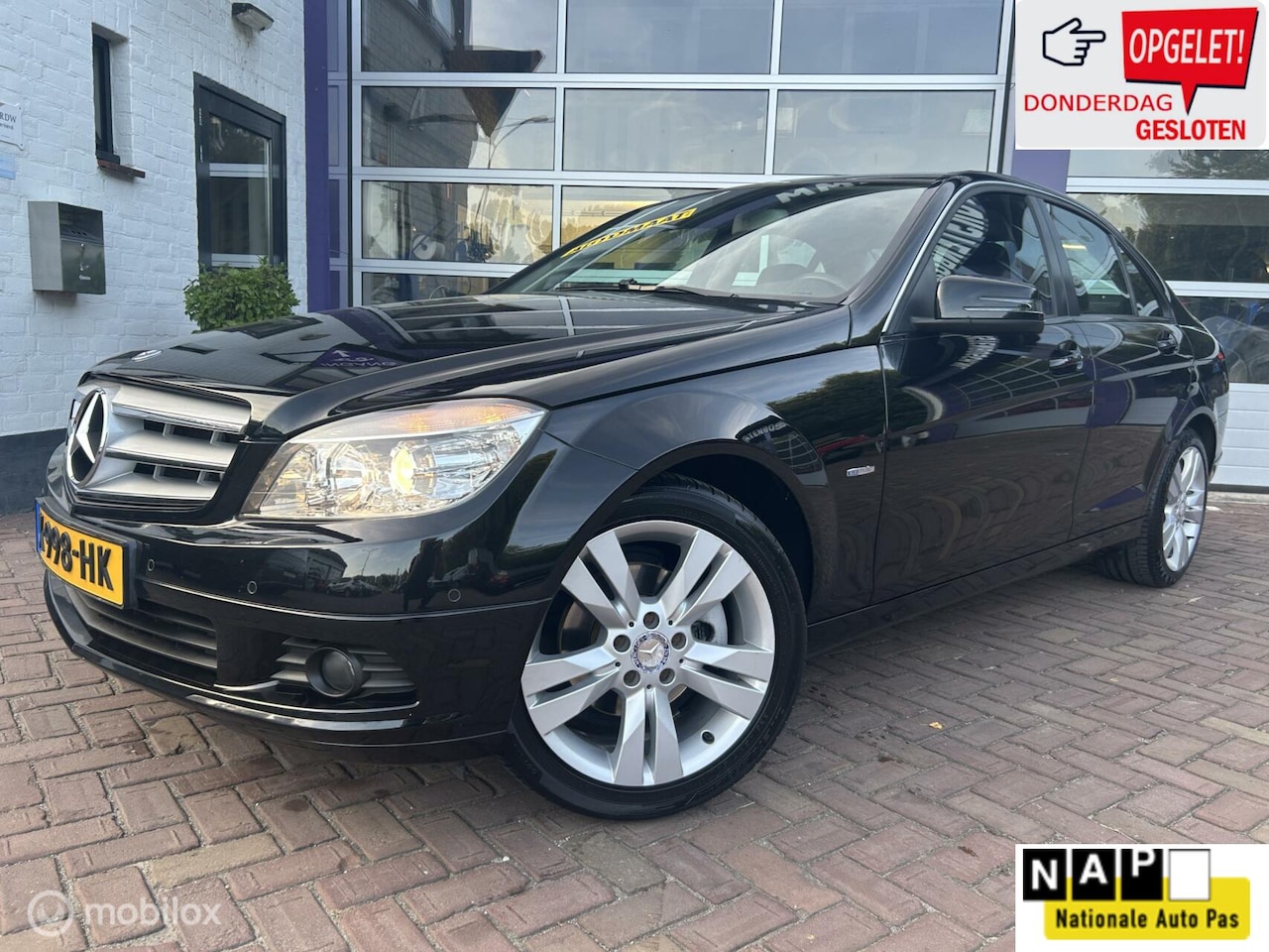 Mercedes-Benz C-klasse - 180 CGI BlueEFFICIENCY * AUTOMAAT AIRCO * - AutoWereld.nl