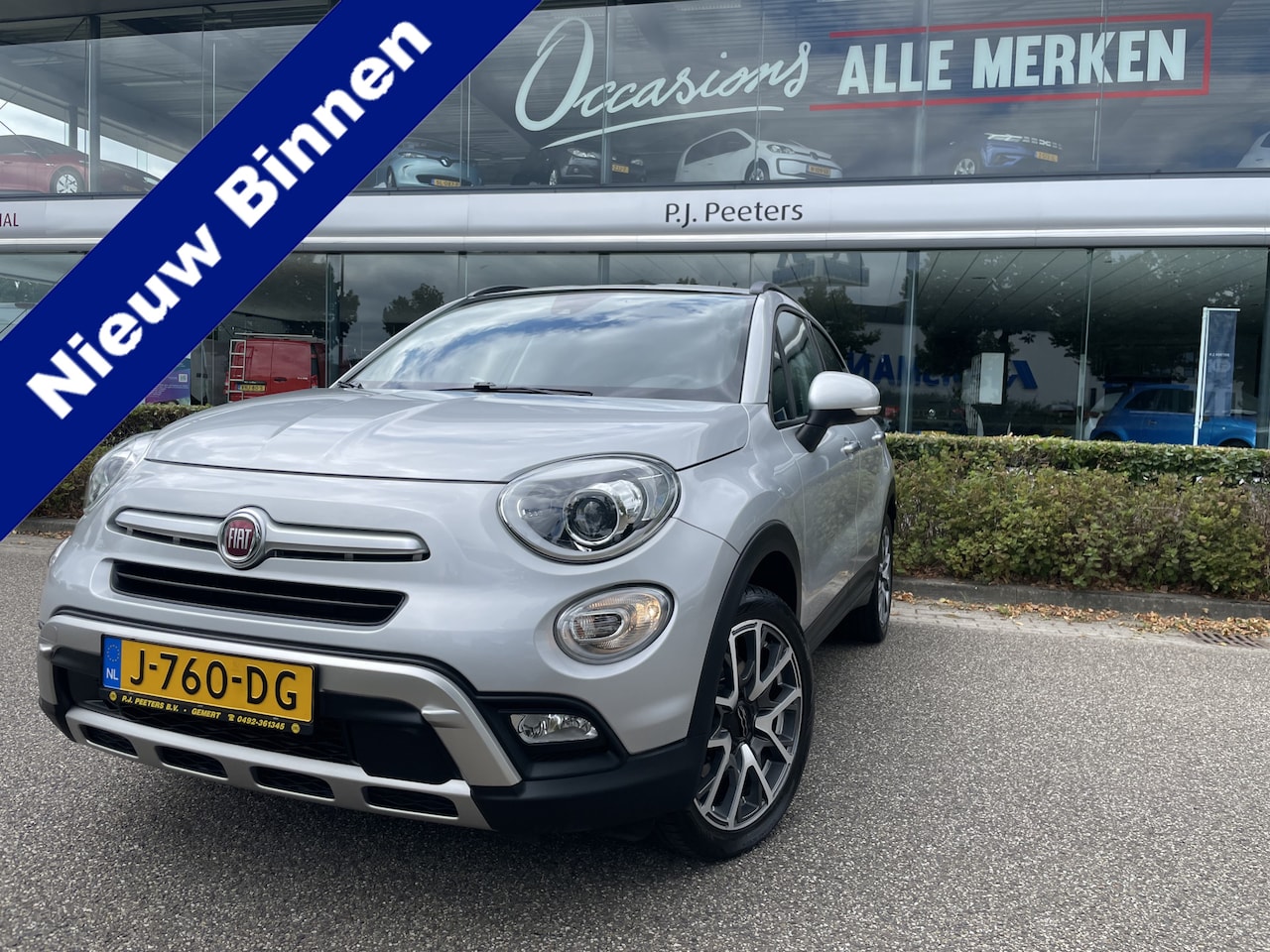 Fiat 500 X - 1.4 Turbo MultiAir Lounge Airco - Cruise control - Parkeersensoren achter - Licht metalen - AutoWereld.nl