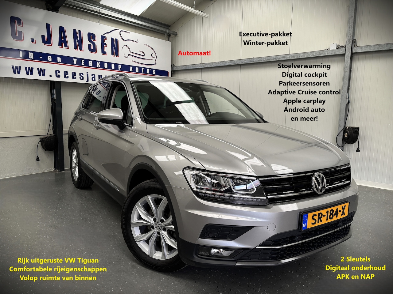 Volkswagen Tiguan - 1.4 TSI 4Motion Highline 1.4 TSI 4Motion Highline NIEUWSTAAT !! - AutoWereld.nl