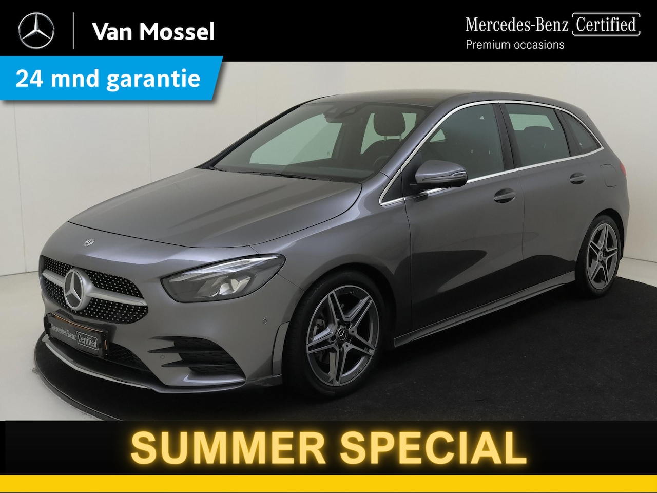 Mercedes-Benz B-klasse - 180 Business Solution AMG / Stoelverwarming / Achteruitrijcamera / - AutoWereld.nl