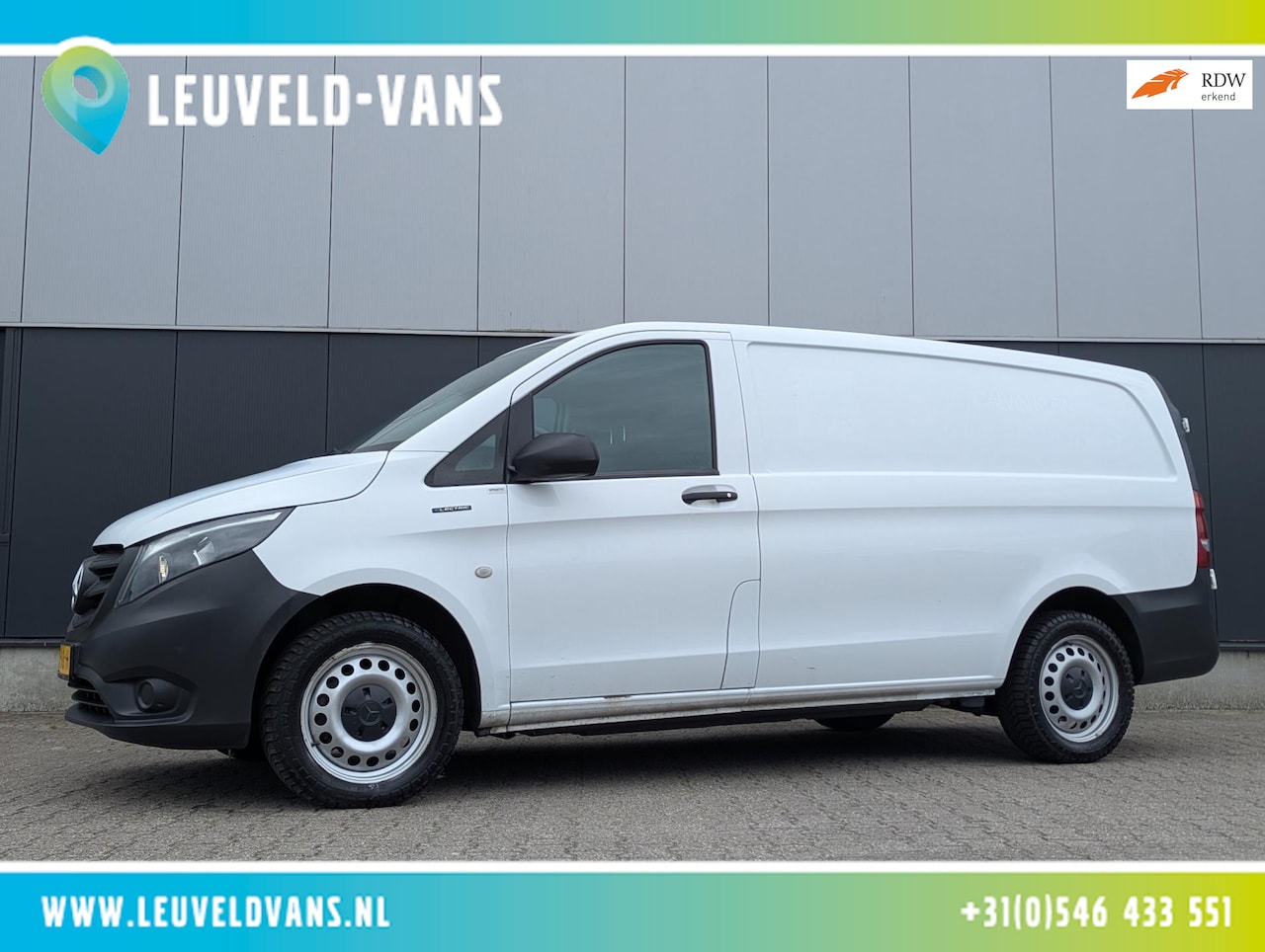 Mercedes-Benz eVito - EVito LANG 41KWH LAUNCH EDITION AIRCO - AutoWereld.nl